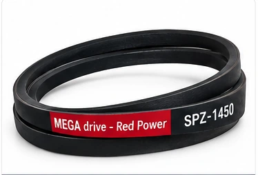 MEGA DRIVE SPZ V-belt folded product illustration
